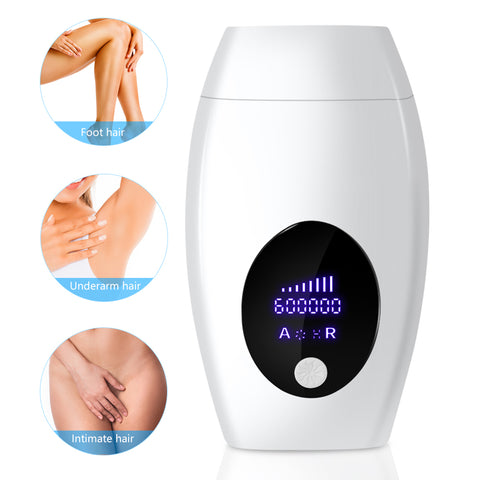 600000 flash professional permanent IPL Laser Depilator LCD laser hair removal Photoepilator women painless hair remover machine